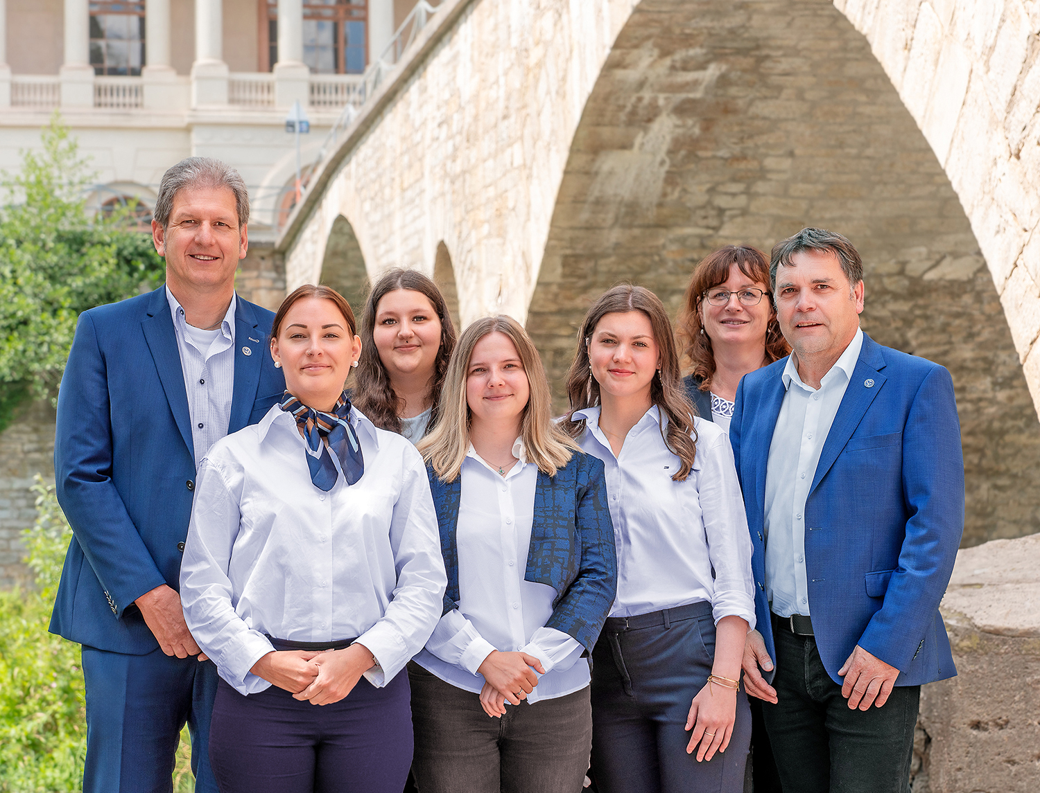 Mitarbeiter der Handwerksbau AG Weimar